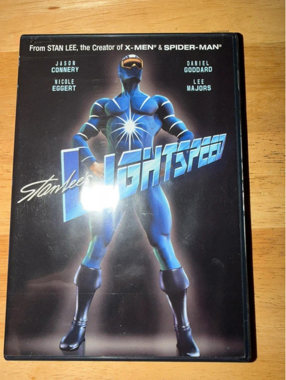stan lees lightspeed 2006 dvd Jason Connery Lee Majors sci fi superhero movie